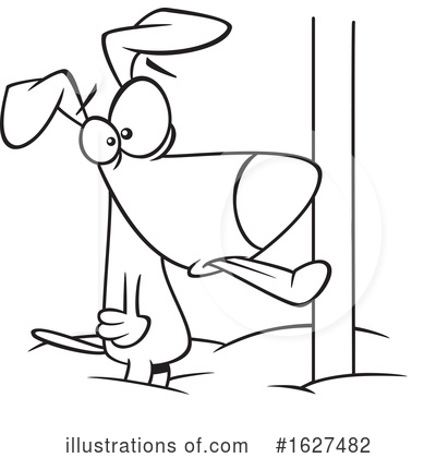 Royalty-Free (RF) Dog Clipart Illustration by toonaday - Stock Sample #1627482
