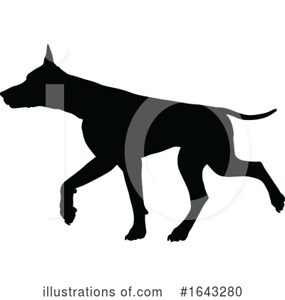 Royalty-Free (RF) Dog Clipart Illustration by AtStockIllustration - Stock Sample #1643280