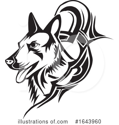 Royalty-Free (RF) Dog Clipart Illustration by Morphart Creations - Stock Sample #1643960