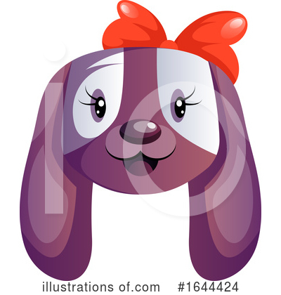 Royalty-Free (RF) Dog Clipart Illustration by Morphart Creations - Stock Sample #1644424