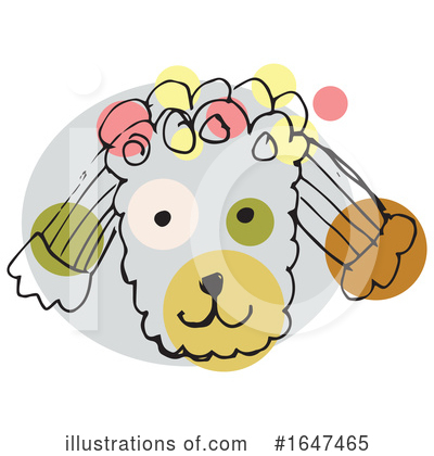 Royalty-Free (RF) Dog Clipart Illustration by Cherie Reve - Stock Sample #1647465