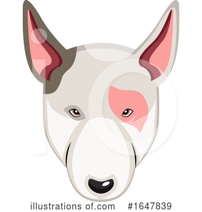 Bull Terrier Clipart #1647839 by Morphart Creations