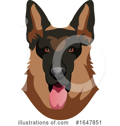Royalty-Free (RF) Dog Clipart Illustration by Morphart Creations - Stock Sample #1647851