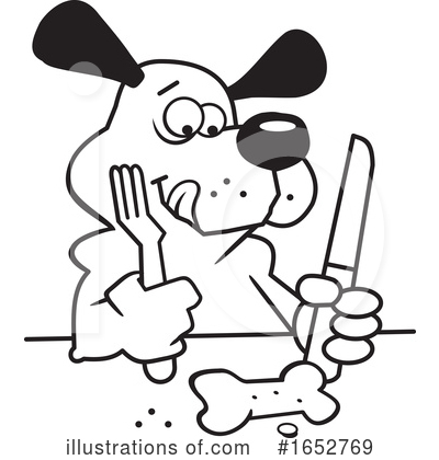 Royalty-Free (RF) Dog Clipart Illustration by Johnny Sajem - Stock Sample #1652769