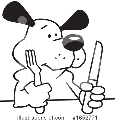 Royalty-Free (RF) Dog Clipart Illustration by Johnny Sajem - Stock Sample #1652771