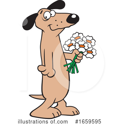 Royalty-Free (RF) Dog Clipart Illustration by Johnny Sajem - Stock Sample #1659595
