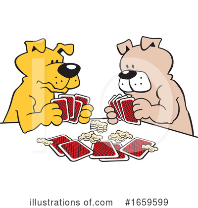 Poker Clipart #1659599 by Johnny Sajem
