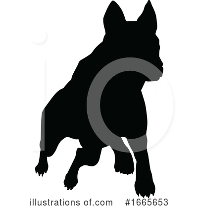 Royalty-Free (RF) Dog Clipart Illustration by AtStockIllustration - Stock Sample #1665653