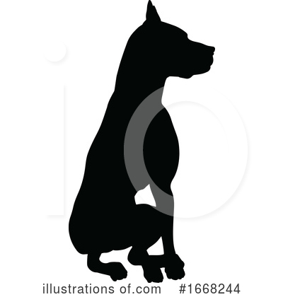 Royalty-Free (RF) Dog Clipart Illustration by AtStockIllustration - Stock Sample #1668244
