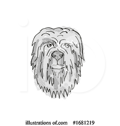 Royalty-Free (RF) Dog Clipart Illustration by patrimonio - Stock Sample #1681219