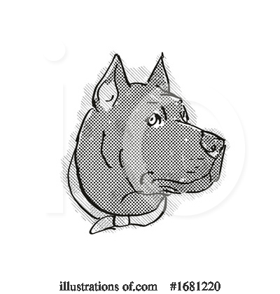 Royalty-Free (RF) Dog Clipart Illustration by patrimonio - Stock Sample #1681220