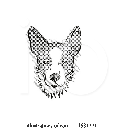 Royalty-Free (RF) Dog Clipart Illustration by patrimonio - Stock Sample #1681221