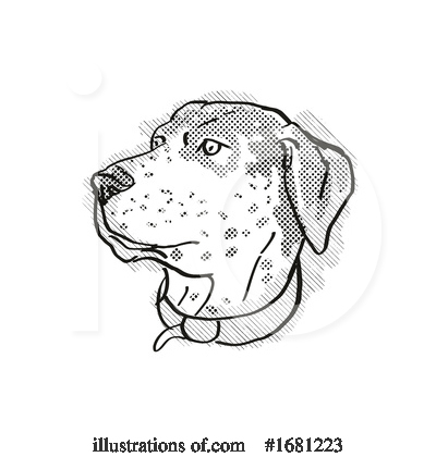 Royalty-Free (RF) Dog Clipart Illustration by patrimonio - Stock Sample #1681223