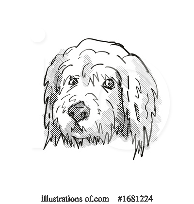 Royalty-Free (RF) Dog Clipart Illustration by patrimonio - Stock Sample #1681224