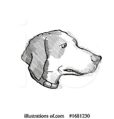 Royalty-Free (RF) Dog Clipart Illustration by patrimonio - Stock Sample #1681230