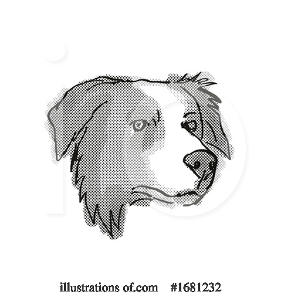 Royalty-Free (RF) Dog Clipart Illustration by patrimonio - Stock Sample #1681232
