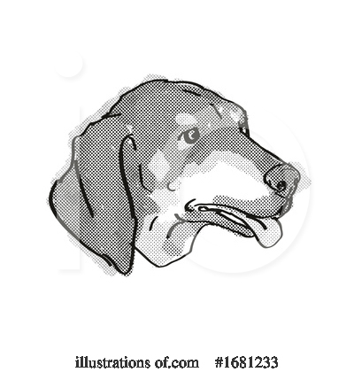 Royalty-Free (RF) Dog Clipart Illustration by patrimonio - Stock Sample #1681233