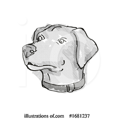 Royalty-Free (RF) Dog Clipart Illustration by patrimonio - Stock Sample #1681237
