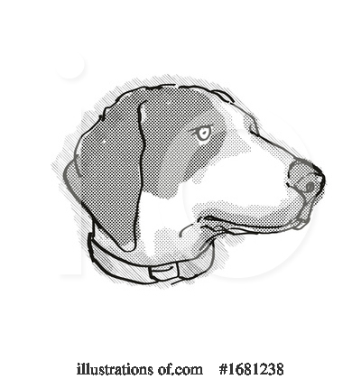Royalty-Free (RF) Dog Clipart Illustration by patrimonio - Stock Sample #1681238