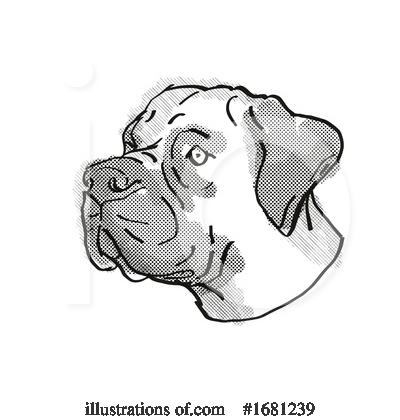 Royalty-Free (RF) Dog Clipart Illustration by patrimonio - Stock Sample #1681239