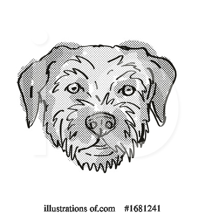 Royalty-Free (RF) Dog Clipart Illustration by patrimonio - Stock Sample #1681241