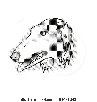 Royalty-Free (RF) Dog Clipart Illustration by patrimonio - Stock Sample #1681242