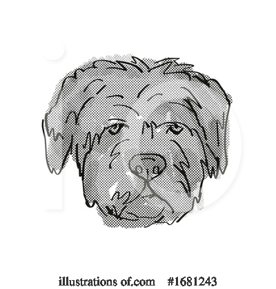 Royalty-Free (RF) Dog Clipart Illustration by patrimonio - Stock Sample #1681243