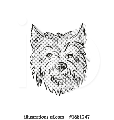 Royalty-Free (RF) Dog Clipart Illustration by patrimonio - Stock Sample #1681247