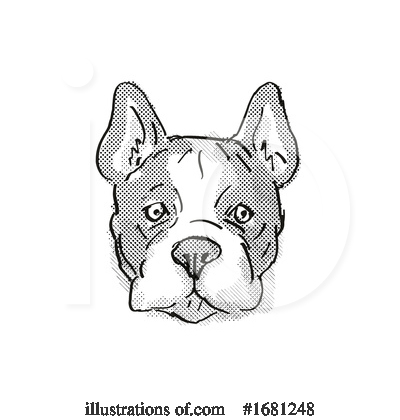 French Bulldog Clipart #1681248 by patrimonio