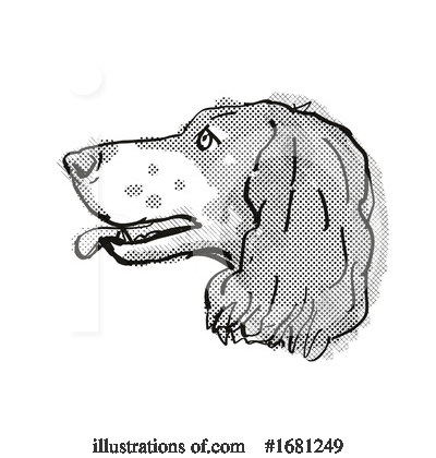 Royalty-Free (RF) Dog Clipart Illustration by patrimonio - Stock Sample #1681249