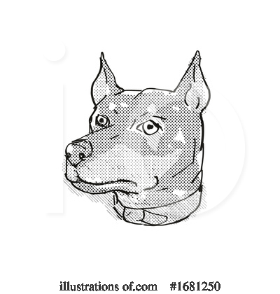 Royalty-Free (RF) Dog Clipart Illustration by patrimonio - Stock Sample #1681250