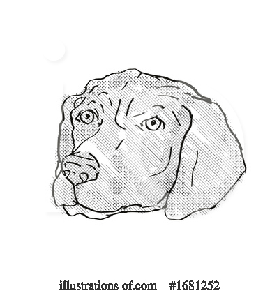 Royalty-Free (RF) Dog Clipart Illustration by patrimonio - Stock Sample #1681252