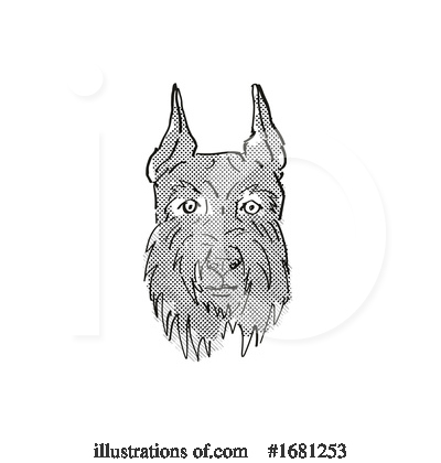 Royalty-Free (RF) Dog Clipart Illustration by patrimonio - Stock Sample #1681253