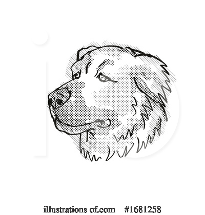 Royalty-Free (RF) Dog Clipart Illustration by patrimonio - Stock Sample #1681258