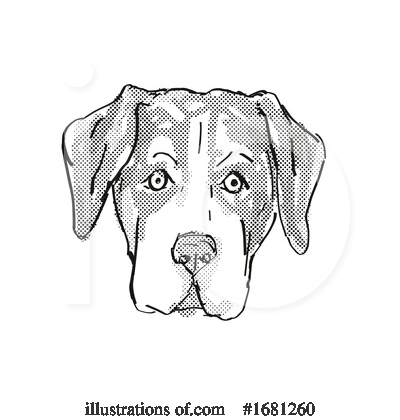 Royalty-Free (RF) Dog Clipart Illustration by patrimonio - Stock Sample #1681260