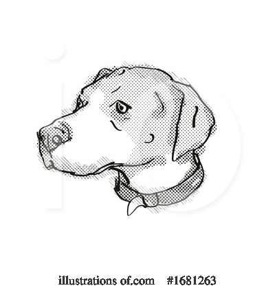 Royalty-Free (RF) Dog Clipart Illustration by patrimonio - Stock Sample #1681263