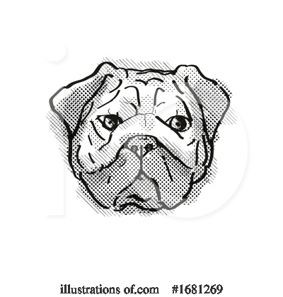 Royalty-Free (RF) Dog Clipart Illustration by patrimonio - Stock Sample #1681269
