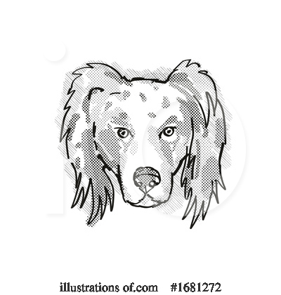 Royalty-Free (RF) Dog Clipart Illustration by patrimonio - Stock Sample #1681272