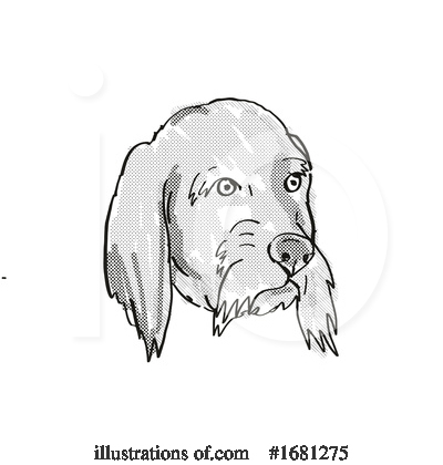 Royalty-Free (RF) Dog Clipart Illustration by patrimonio - Stock Sample #1681275