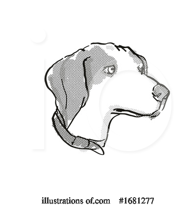 Royalty-Free (RF) Dog Clipart Illustration by patrimonio - Stock Sample #1681277