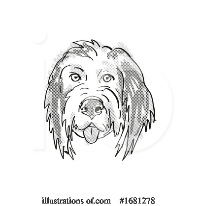 Royalty-Free (RF) Dog Clipart Illustration by patrimonio - Stock Sample #1681278