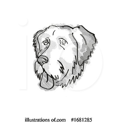 Royalty-Free (RF) Dog Clipart Illustration by patrimonio - Stock Sample #1681285