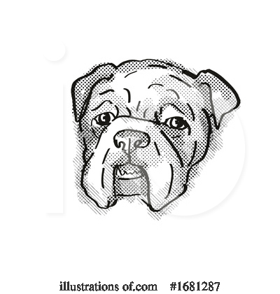 Royalty-Free (RF) Dog Clipart Illustration by patrimonio - Stock Sample #1681287