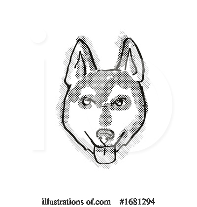 Royalty-Free (RF) Dog Clipart Illustration by patrimonio - Stock Sample #1681294