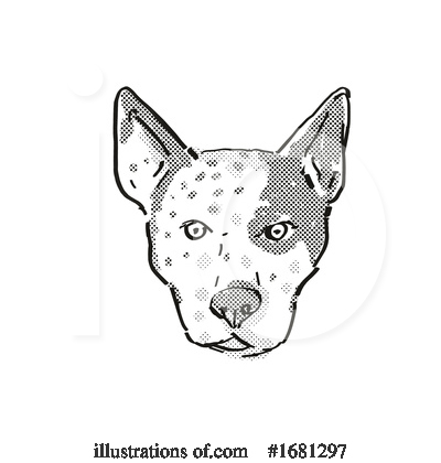 Royalty-Free (RF) Dog Clipart Illustration by patrimonio - Stock Sample #1681297