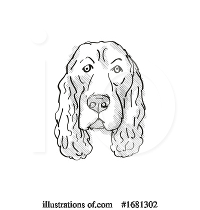 Royalty-Free (RF) Dog Clipart Illustration by patrimonio - Stock Sample #1681302