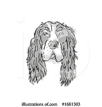 Royalty-Free (RF) Dog Clipart Illustration by patrimonio - Stock Sample #1681303