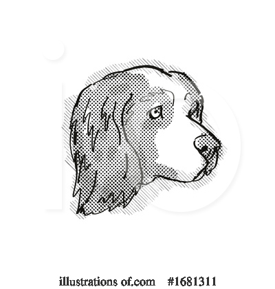 Royalty-Free (RF) Dog Clipart Illustration by patrimonio - Stock Sample #1681311