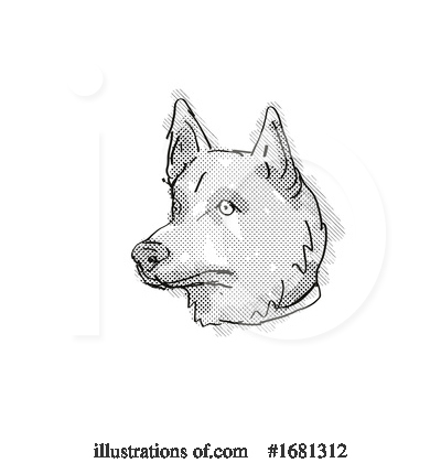 Royalty-Free (RF) Dog Clipart Illustration by patrimonio - Stock Sample #1681312