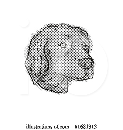 Royalty-Free (RF) Dog Clipart Illustration by patrimonio - Stock Sample #1681313